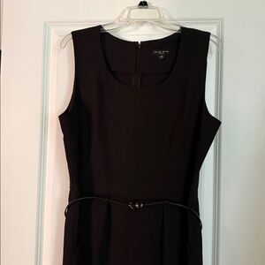 Elegant Black Sleeveless Mini Dress